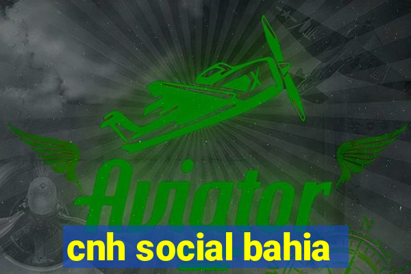 cnh social bahia